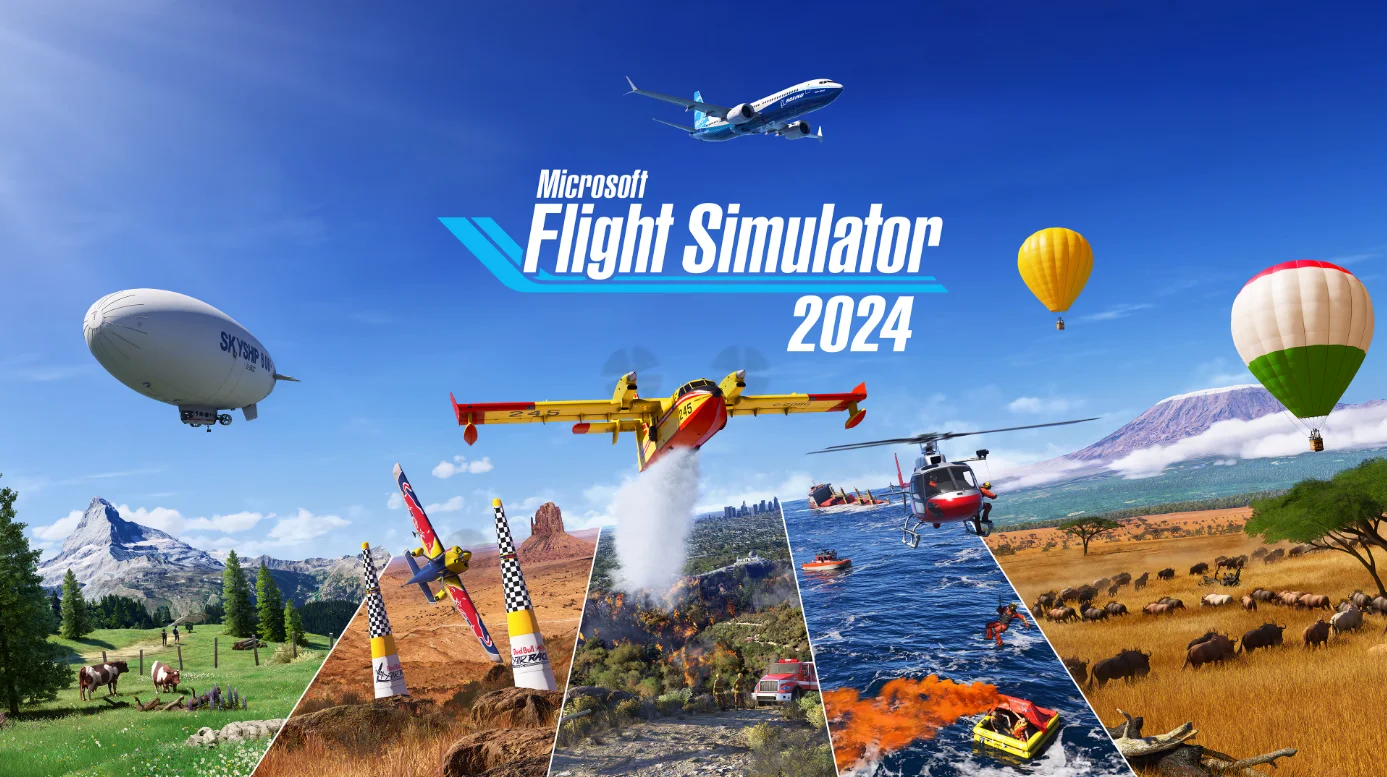 Microsoft Flight Simulator 2024 game cover