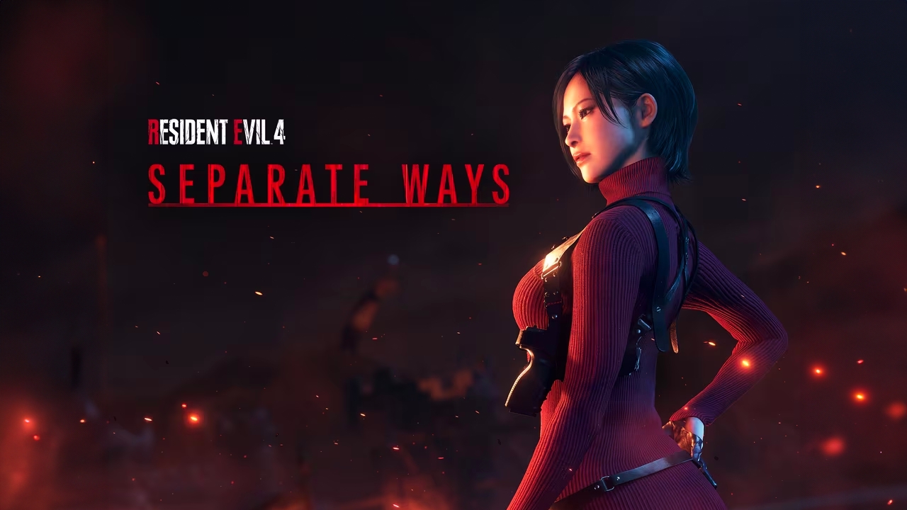 Resident Evil 4+Seprate Ways DLC artwork