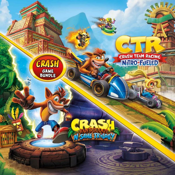 Crash Bandicoot™ Paketi - N. Sane Trilogy + CTR Nitro-Fueled game cover
