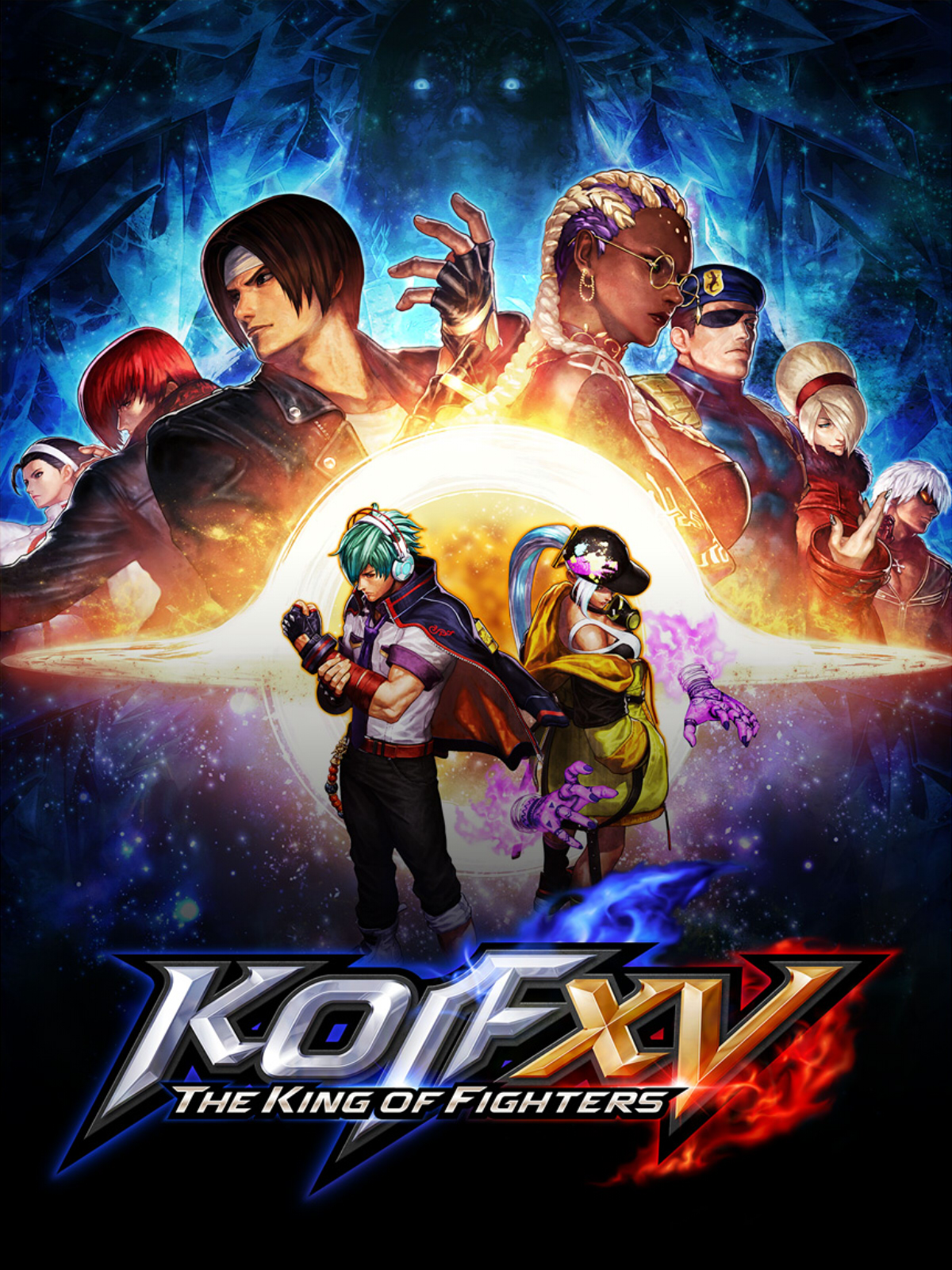 The King of Fighters XV game cover