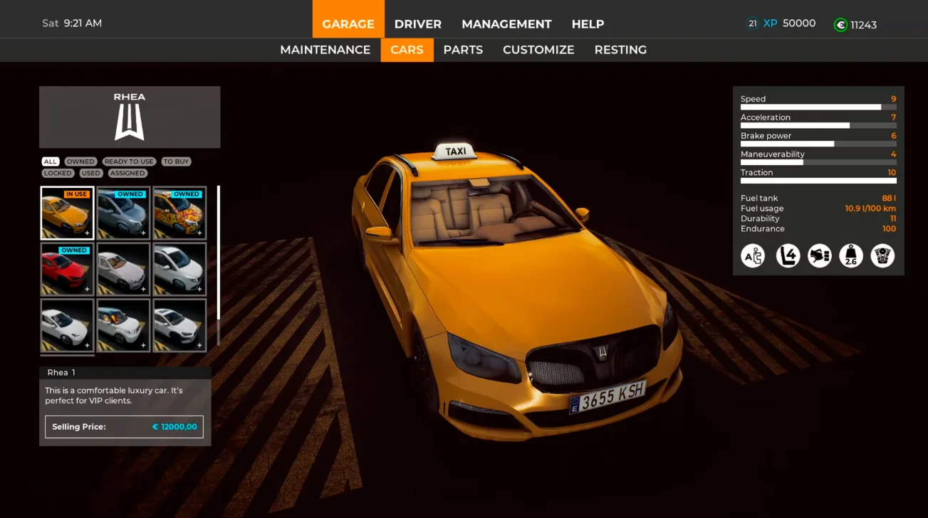 Taxi Life: A City Driving Simulator detailed screenshot 6