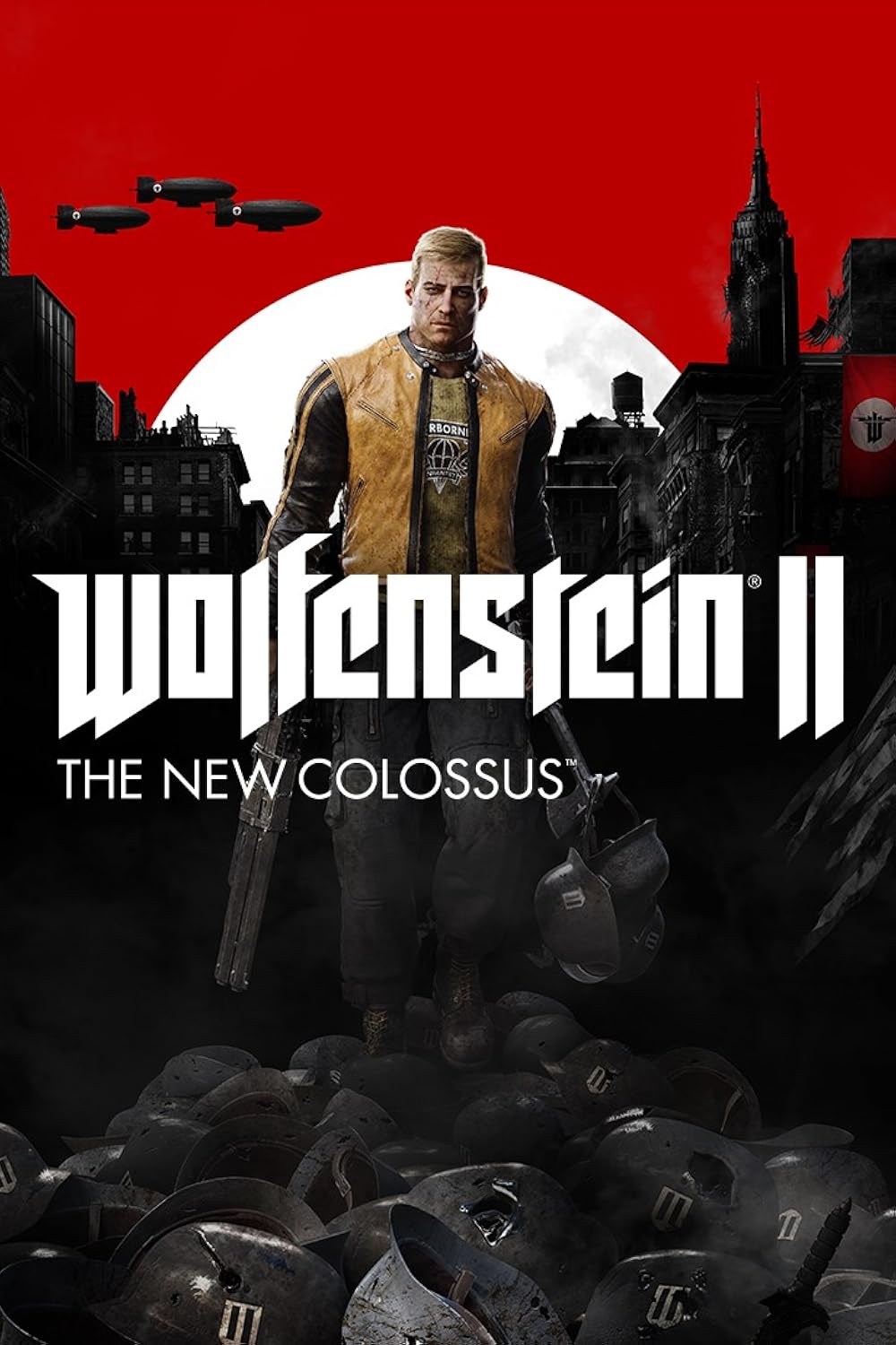 Wolfenstein 2 game cover