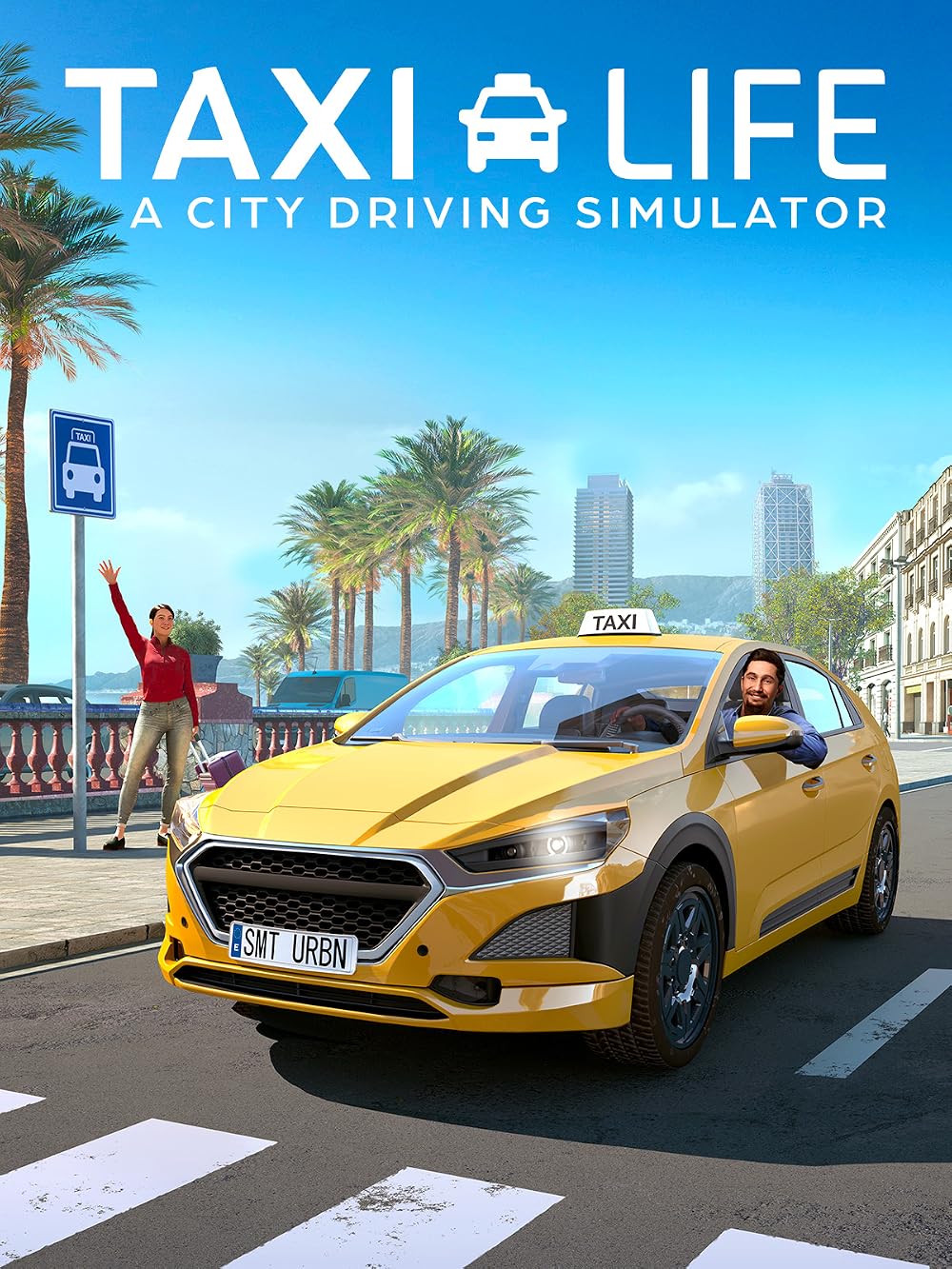Taxi Life: A City Driving Simulator game cover