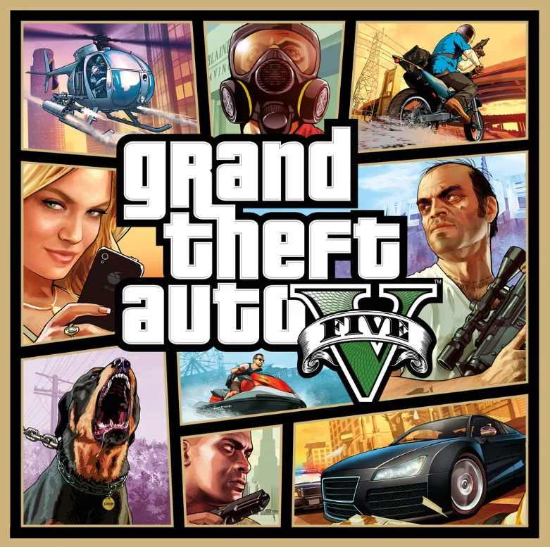 Grand Theft Auto V game cover